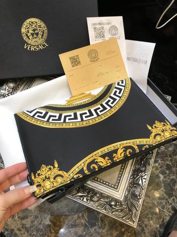 Clutch versace hoạ tiết độc đẹp cao cấp