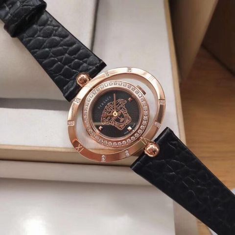 Đồng hồ nữ versace mặt xoay case 40mm độc đẹp