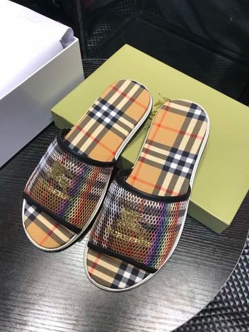 Dép nam burberry lưới hàng độc