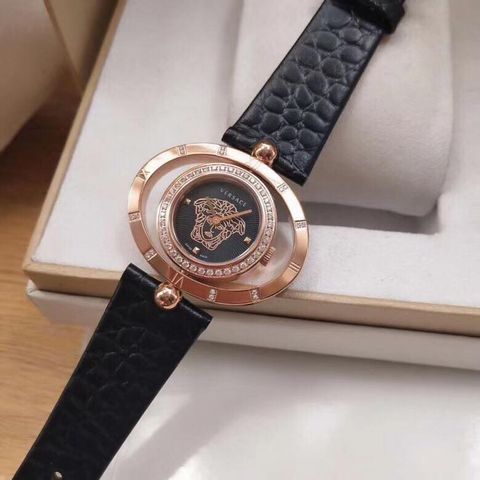 Đồng hồ nữ versace mặt xoay case 40mm độc đẹp