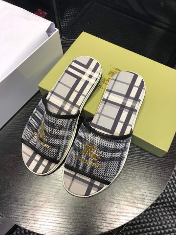 Dép nam burberry lưới hàng độc