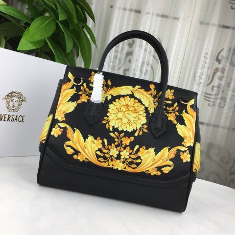 Túi xách nữ versace hoa văn đẹp sang hàng super cao cấp size32,5cm