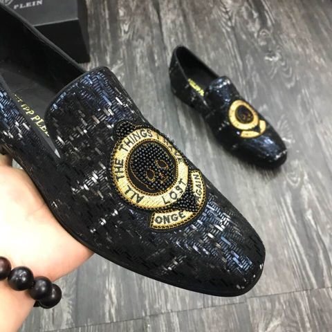 Giày âu lười philipp plein hàng độc đẹp chất