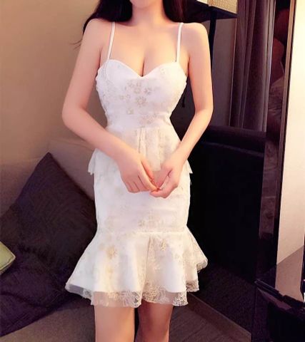 Đầm peplum đuôi cá cúp ngực cực đẹp sexy