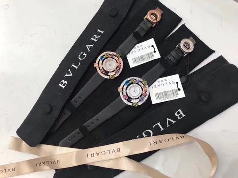 Đồng hồ nữ bvlgari siêu cấp đính đá màu đẹp