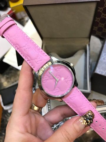 Đồng hồ nữ gucci hồng đẹp siêu cấp