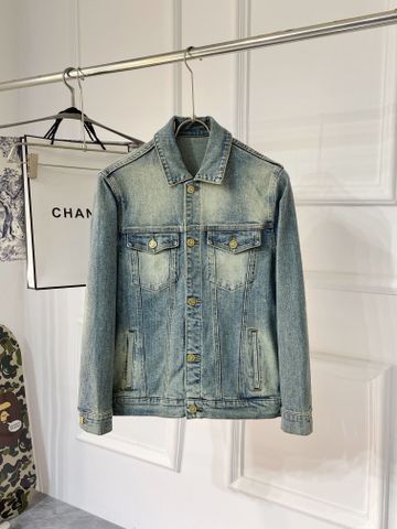 Áo khoác jeans nam LV cao cấp