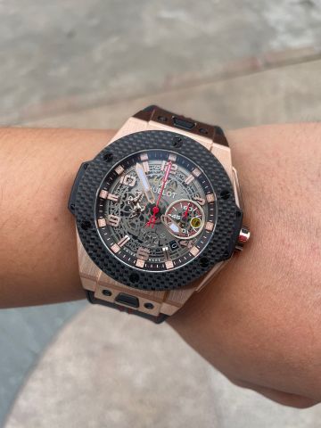 Đồng hồ nam Hublot* thể thao lộ cơ hàng độc VIP 1:1