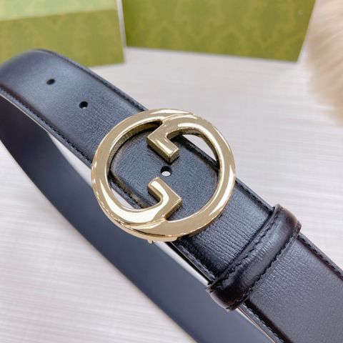 Belt nam GUCCI* bản 3,8cm dây da bò lỳ nhiều màu đẹp cao cấp