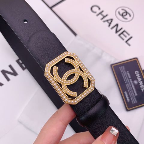 Belt nữ CHANEL* bản 3cm các mẫu da bò kiểu đẹp sang cao cấp