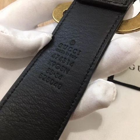 Belt nam gucci mặt rắn trườn bản 3.8cm hàng độc