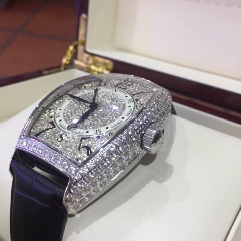 Đồng hồ franck muller nạm kim