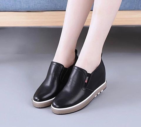 Giày slip on nữ độn đế đẹp cao cấp lượng mua lớn