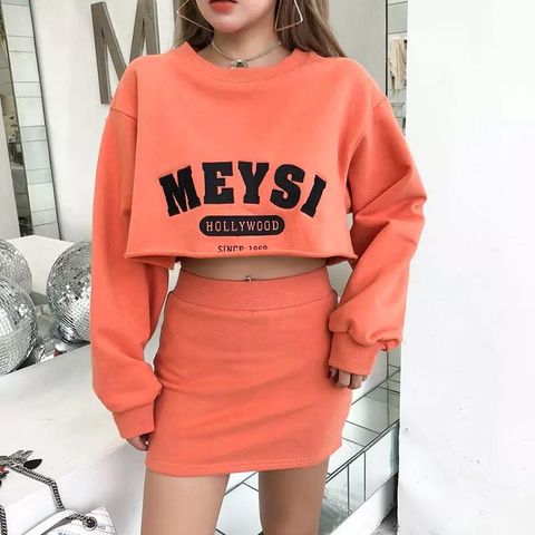 Set váy áo rộng croptop độc đẹp