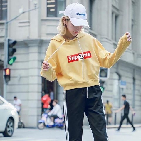 Bộ nữ áo hoddie + quần jogger