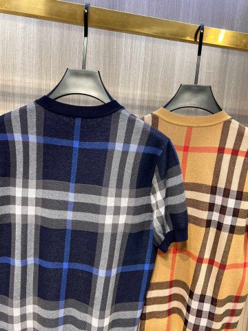 Áo phông nam BURBERRY* kẻ đẹp SIÊU CẤP