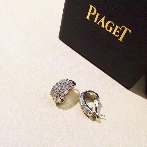 Khuyên piaget bạc ý 925 si vàng 18k