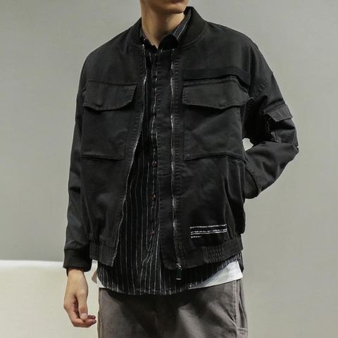 Áo bomber jeans nam đẹp độc