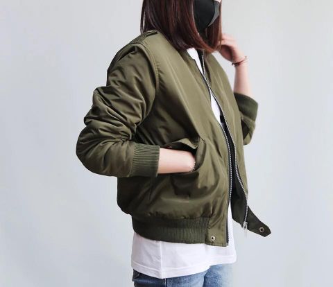 Áo bomber nữ đẹp độc cao cấp