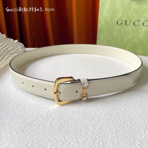 Belt nam nữ GUCCI* bản 3.0cm dây da bò kiểu đẹp SIÊU CẤP