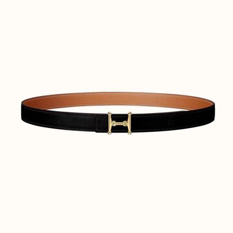 Belt nữ HERMES bản 2,4cm dây da dùng 2 mặt đẹp cao cấp