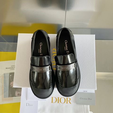 Giày lười nữ Dior* đế cao 6cm kiểu đẹp SIÊU CẤP