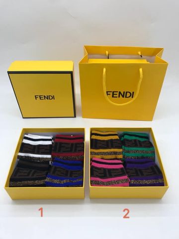 Tất fendy nữ hộp 4 màu đẹp