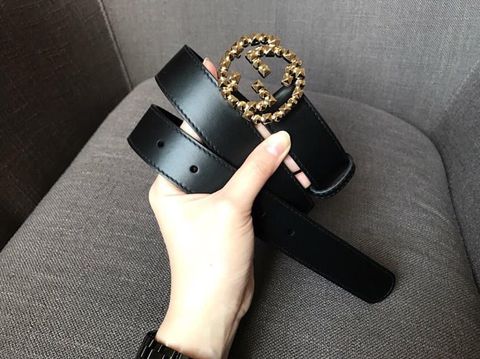 Belt gucci nữ mặt đẹp độc bản 3cm