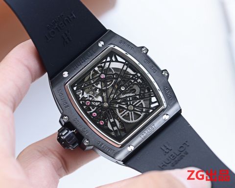 Đồng hồ nam HUBLOT* lộ cơ kiểu đẹp độc case 43mm SIÊU CẤP