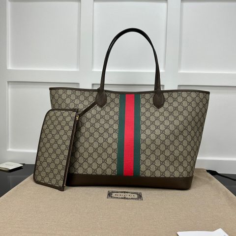 Túi xách nữ GUCCI* big size kèm ví nhỏ hoạ tiết logo đẹp cao cấp