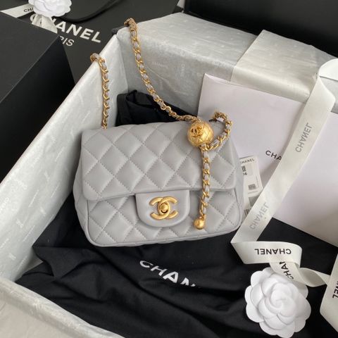 Túi xách nữ CHANEL* mini 17cm da cừu nhiều màu đẹp SIÊU CẤP