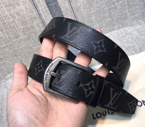 Belt nam LV có 4 màu đẹp size 35mm