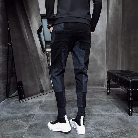 Quần jogger nam mix 2 màu đẹp độc