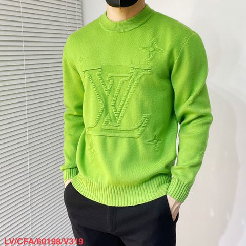 Áo len nam nữ LV* Logo nổi đẹp cao cấp