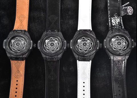 Đồng hồ nam HUBLOT viền kim đẹp