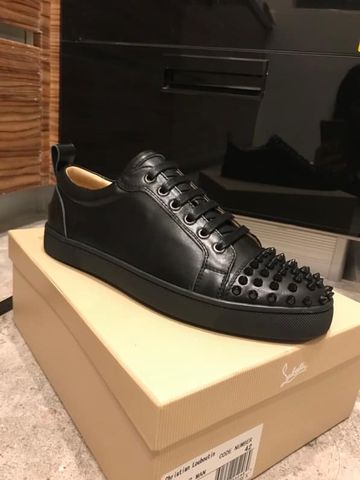 Giày nam louboutin mũi đinh đẹp độc