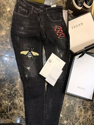 Quần jeans nam gucci đẹp siêu cấp full box bill