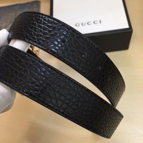 Belt gucci nam da mềm đẹp bản 3,8cm