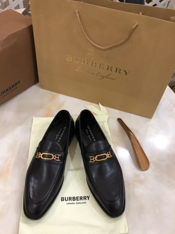 Giày âu BURBERRY* VIP 1:1 da bò mềm khoá vàng kiểu đẹp lịch lãm