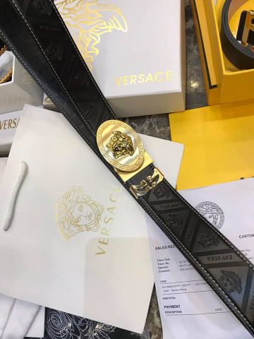 Belt nam versace đẹp sang dây da