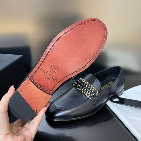 Giày nam Loafer BALMAIN* VIP 1:1 da bò