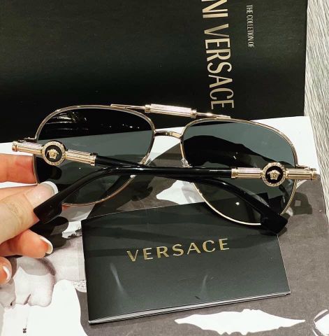 Kính nam VERSACE* mẫu mới gọng nẹp logo dáng mắt cực đẹp