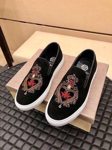 Giày slip on nam PHILIPP PLEIN thêu hạt