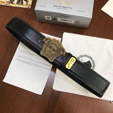 Belt nam versace bản 3.8cm mặt nạm full đá