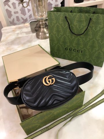 Túi belt bag GUCCI* nam nữ đeo ngực / đeo hông đều đẹp da bò hàng cao cấp