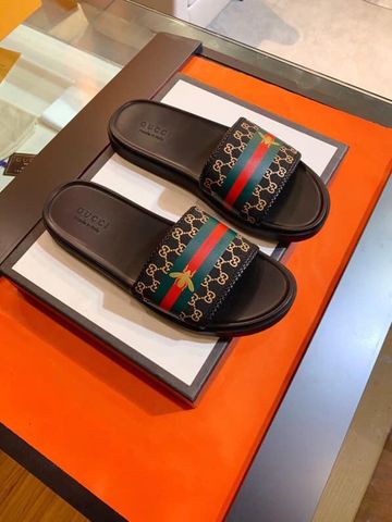 Dép gucci nam quai hoạ tiết đẹp độc