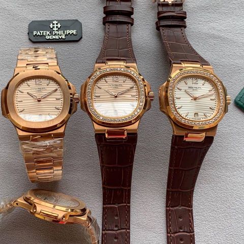 Đồng hồ nam patek philippe viền đá