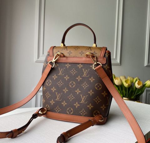 Ba lô LV* dauphine hoạ tiết Monogram nâu đẹp SIÊU CẤP