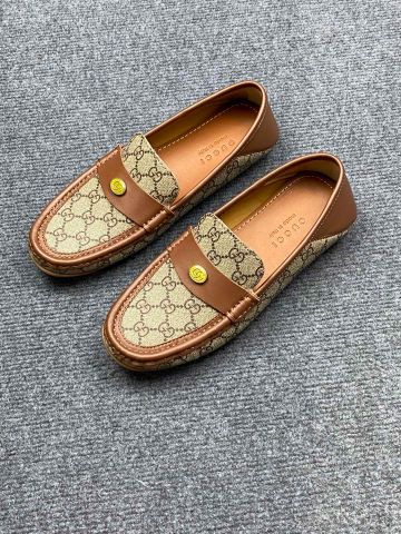 Giày lười GUCCI* SIÊU CẤP hoạ tiết Logo đẹp có 2 màu