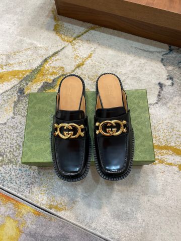 Sục nam GUCCI* đế cao da bò SIÊU CẤP